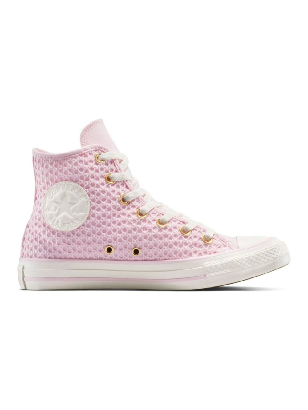 Converse Chuck Taylor All Star Knit Overlay High Top Sugar Berry Egret - NIB